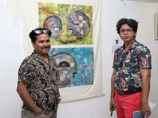 लखनऊ में 6 दिवसीय पेंटिंग एग्जीबिशन ‘कैथार्सिस’ शुरू:भारत समेत बांग्लादेश के पेंटर्स ने कैनवस पर प्रस्तुत किया अपना हुनर