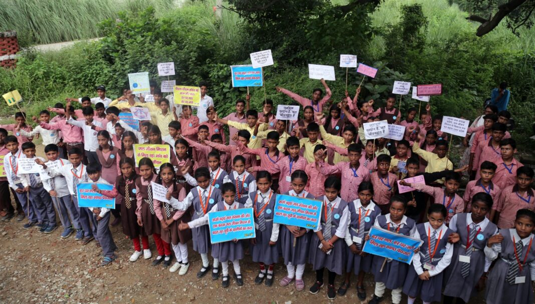 सुलतानपुर में पहली बार आयोजित ‘जल ज्ञान यात्रा’ स्कूली बच्चों के लिए बनी यादगार