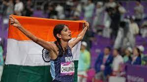 Indian Athlete Parul Chaudhary Triumphs at Hangzhou Asian Games .